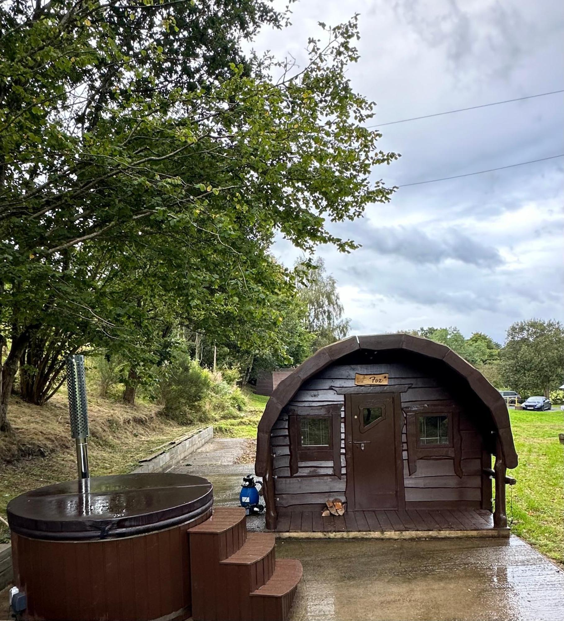 Apartmán Glamping Life Retreat Nantmel Exteriér fotografie